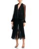 Vince Vince Embellished Dot Sheer Gathered Skirt - 2