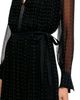 Vince Vince Embellished Dot Sheer Gathered Skirt - 5