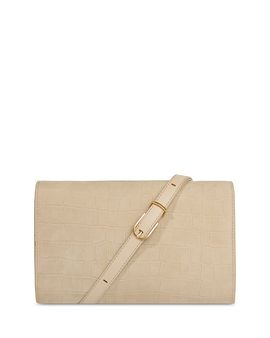 Vince Vince Embossed Leather Wallet Crossbody