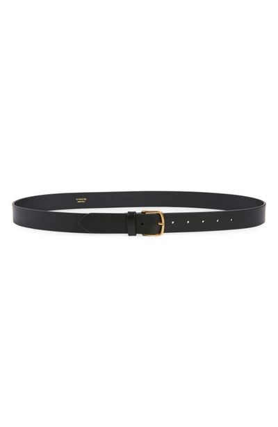 Vince Vince Flat Leather Belt