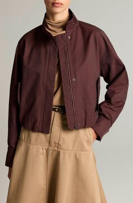 Vince Vince Funnel Neck Jacket
