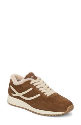 Vince Vince Genuine Shearling Platform Sneaker