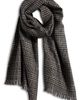 Vince Vince Glen Plaid Cashmere Scarf - 1