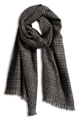 Vince Vince Glen Plaid Cashmere Scarf