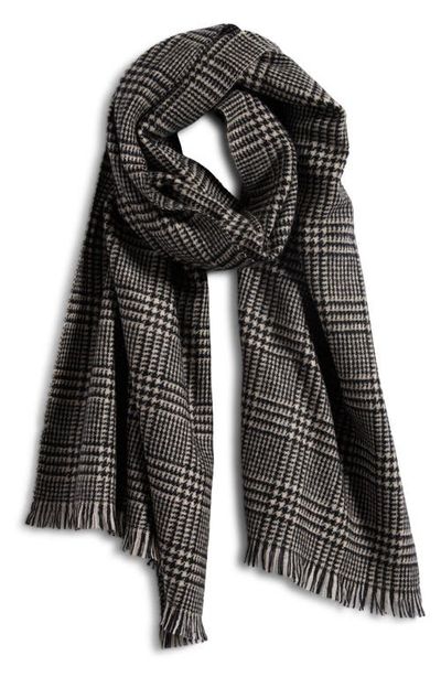 Vince Vince Glen Plaid Cashmere Scarf