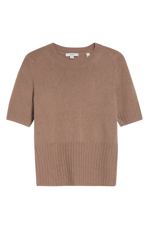 Vince Vince High Rib Trim Wool & Cashmere Sweater