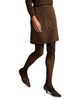Vince Vince High Waist Suede Skirt - 4