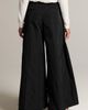 Vince Vince High Waist Wide Leg Pleated Evening Pants - 3