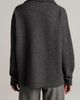 Vince Vince Houndstooth Draped Scarf Sweater - 3