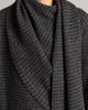 Vince Vince Houndstooth Draped Scarf Sweater - 4