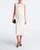 Vince Vince Lace-trimmed satin midi skirt - 2
