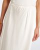 Vince Vince Lace-trimmed satin midi skirt - 3