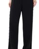 Vince Vince Lace Trim Pull On Trousers Black - 1