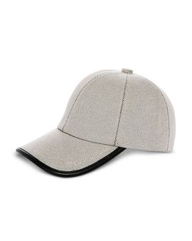Vince Vince Leather Trim Baseball Hat