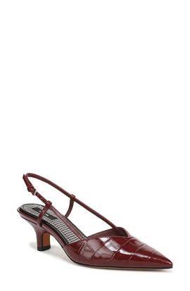 Vince Vince Levvy Slingback Pointed Toe Kitten Heel Pump