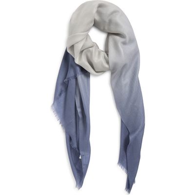 Vince Vince Lightweight Dip Dye Cashmere Scarf