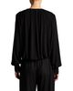Vince Vince Long Sleeve V Neck Bubble Top - 2