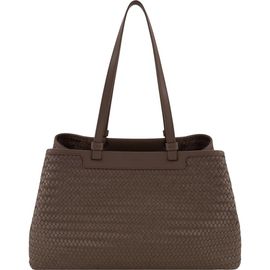 Vince Vince Marin East/West Woven Leather Tote