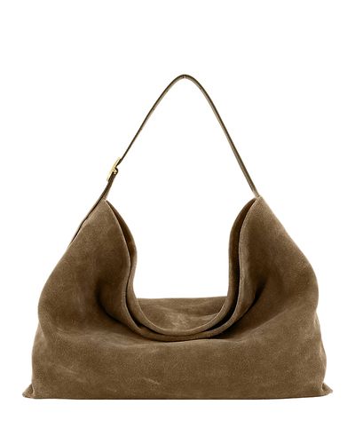 Vince Vince Medium Suede Hobo Bag