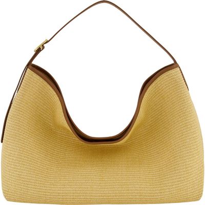 Vince Vince Medium Vivian Raffia Hobo Bag