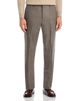 Vince Vince Melange Brushed Regular Fit Suit Pants