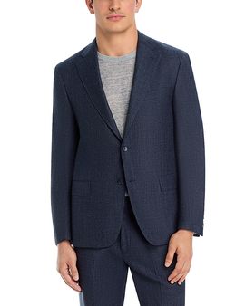 Vince Vince Melange Textured Regular Fit Suit Jacket