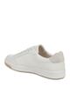Vince Vince Men's Caspian Chalk White Leather Lace Up White Leather Sneaker - 4