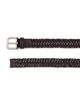 Vince Vince Men's Woven Leather Belt - 2