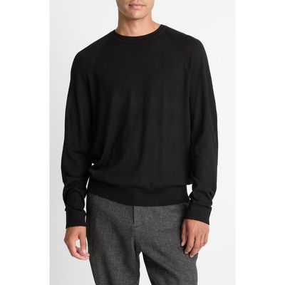 Vince Vince Merino Wool & Cashmere Crewneck Sweater