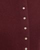 Vince Vince Metal Button Cardigan Black Rose - 6
