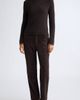Vince Vince Mid-Rise Suede Pants - 2