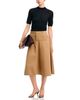 Vince Vince Mid Rise Washed Cotton Skirt - 2