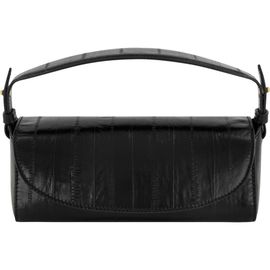 Vince Vince Mini Sabrina Eel Embossed Leather Top Handle Bag