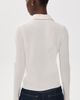 Vince Vince Mixed Media Cashmere Cardigan Off White - 3