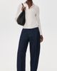 Vince Vince Mixed Media Cashmere Cardigan Off White - 5
