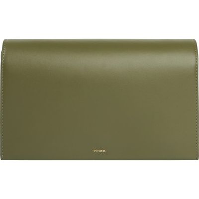 Vince Vince Nappa Leather Wallet on a Strap