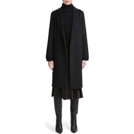 Vince Vince One-Button Long Coat