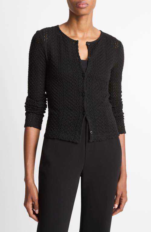 Vince
 Lace Stitch Cardigan