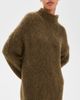 Vince Vince Oversized Brushed Mock Neck Sweater Moss Ochre - 2