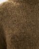 Vince Vince Oversized Brushed Mock Neck Sweater Moss Ochre - 6