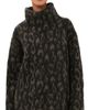 Vince Vince Oversized Turtleneck Jacquard Sweater H Grey Combo - 1