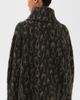 Vince Vince Oversized Turtleneck Jacquard Sweater H Grey Combo - 3