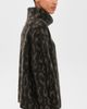 Vince Vince Oversized Turtleneck Jacquard Sweater H Grey Combo - 4