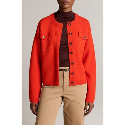 Vince Vince Patch Pocket Cardigan Sweater Jacket