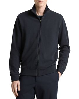 Vince Vince Pique Full Zip Sweatshirt