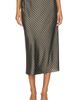Vince Vince Plaid Ombre Slip Skirt With Lingerie Elastic - 1