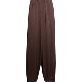 Vince Vince Plissé Drawcord-Hem Satin Pants