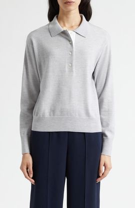 Vince Vince Polo Wool Blend Sweater