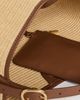 Vince Vince Raffia Vivian Small Hobo Bag Natural One - 6