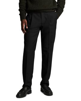 Vince Vince Refined Twill Straight Fit Pleat Pants